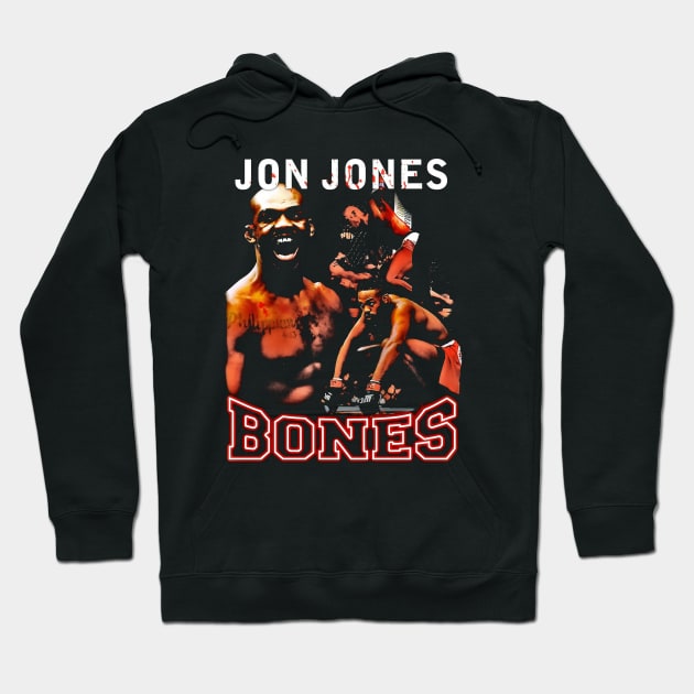 Jon Jones Unleashed Hoodie by shieldjohan